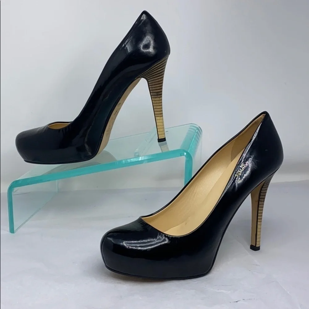 Kate Spade New York Sz 9.5 Patent Black Pumps